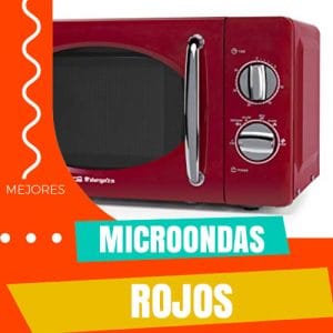 mejores-micoondas-rojos